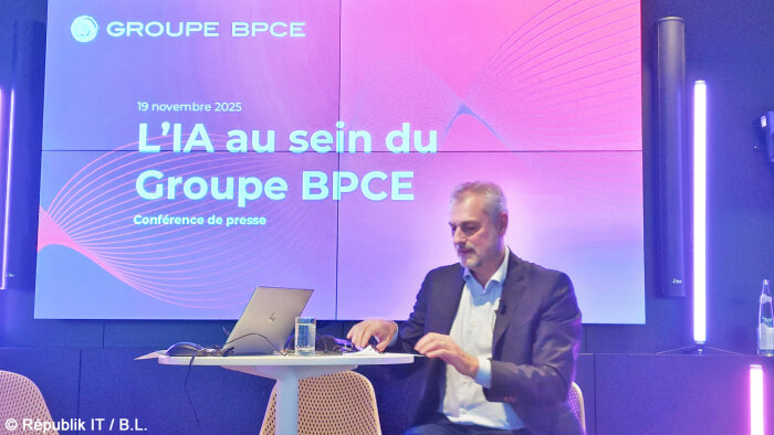 Yves Tyrode est directeur général digital et paiements du groupe BPCE.  - © Républik IT / B.L.