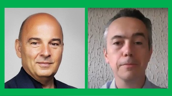 Cédric Derville et Olivier Gault. - © D.R.