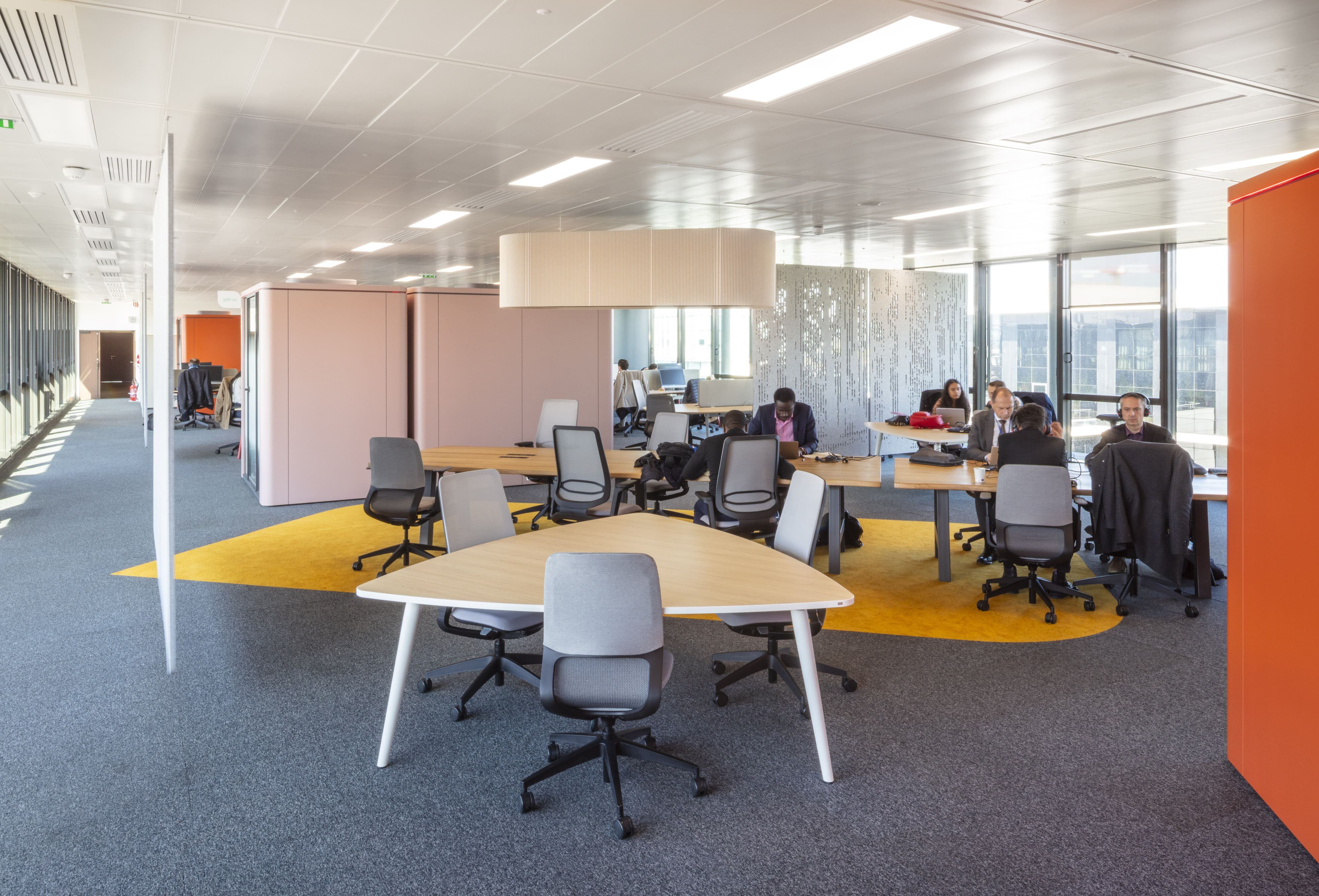 Open space Europ Assistance - © Colliers France