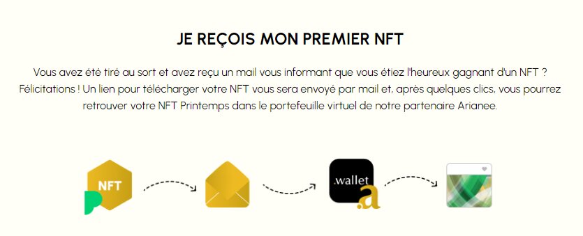 Printemps a travaillé avec Arianee pour son wallet. - © Printemps