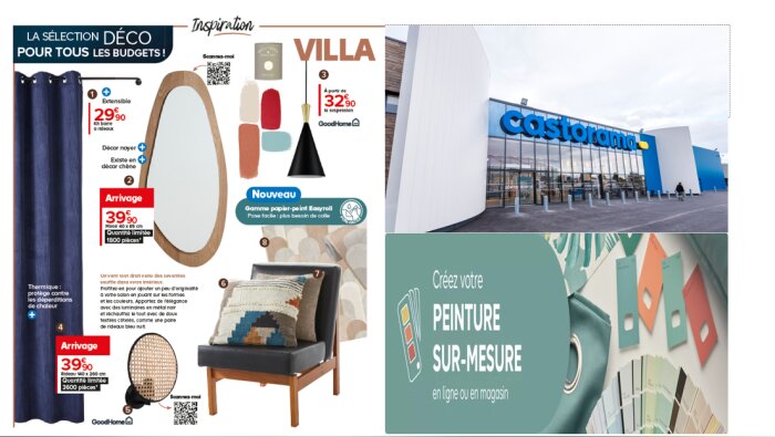 L’un des services phares de l’enseigne en magasin, la machine à teinter est disponible en ligne. - © D.R.