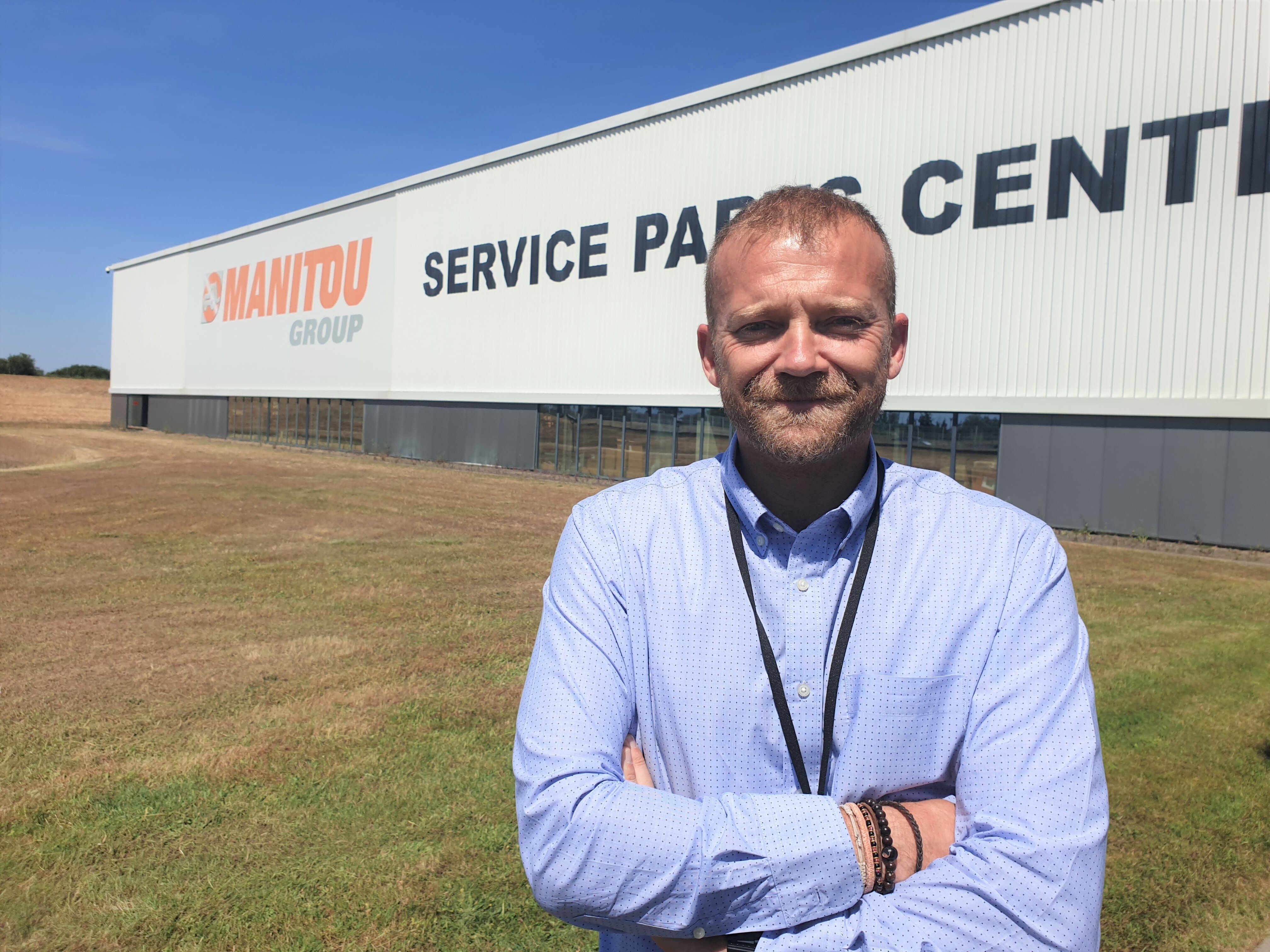 Laurent Maunoir, directeur supply chain Manitou Spare Parts. - © D.R.