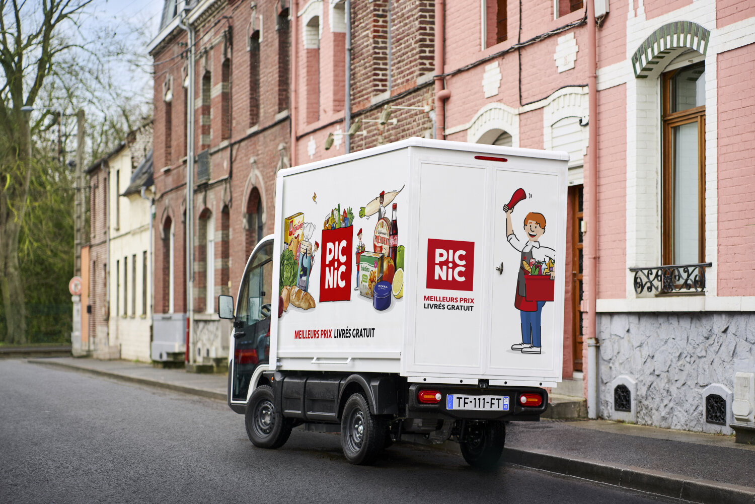 Picnic livre les clients sur un créneau de 20 minutes. - © Picnic