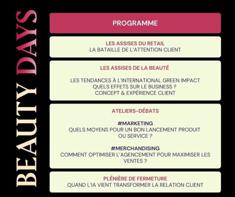 Retail Days Programme - ©&amp;#160;Républik Retail