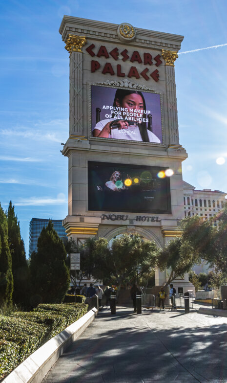L&amp;#039;Oréal au CES 2024 : all around le Strip - ©&amp;#160;L&amp;#039;Oréal