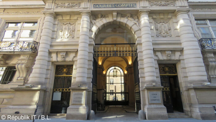 La Cour des Comptes a publié un rapport sur le numérique d’État. - © B.L.