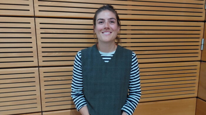 Célia Ehmann, responsable IT et RSE de Nataïs, a témoigné sur la Convention USF le 5 octobre 2022. - © Républik IT / B.L.