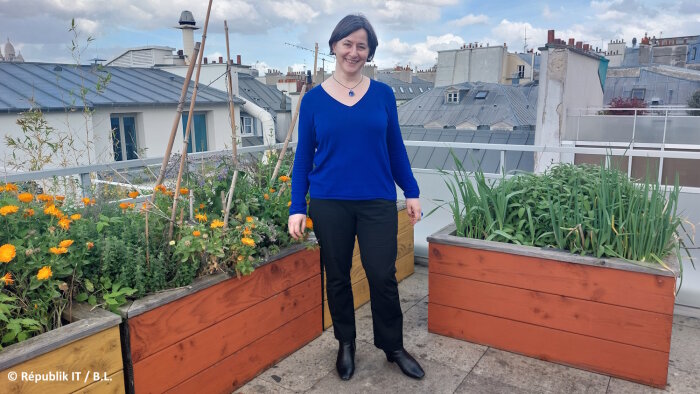 Hélène Brisset est directrice du numérique d’Ile-de-France Mobilités.  - © Républik IT / B.L.