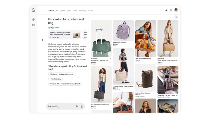 Gemini propose produits, alertes prix et achat direct via Google Shopping et Google Pay. - © D.R.