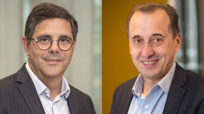 De gauche à droite : Carlos Gonçalves et Alain Voiment. - © D.R.