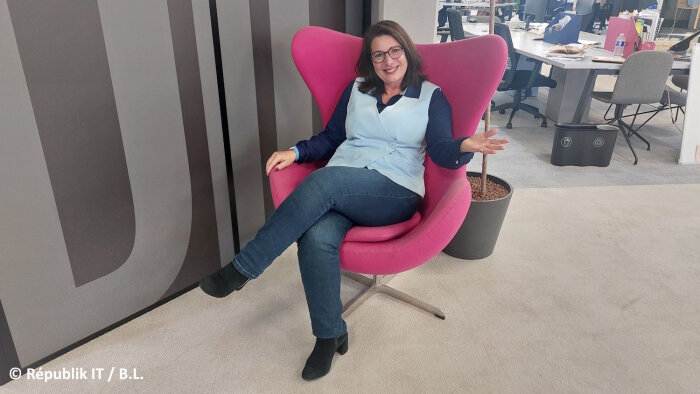 Lucile Coupez est RSSI gouvernance groupe d’EssilorLuxottica  - © Républik IT / B.L.