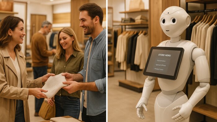64 % des Français déclarent privilégier le magasin pour leurs achats supérieurs à 100 euros. - © D.R.