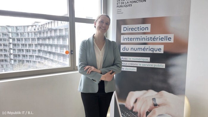 Stéphanie Schaer est directrice interministérielle du numérique. - © Républik IT / B.L.