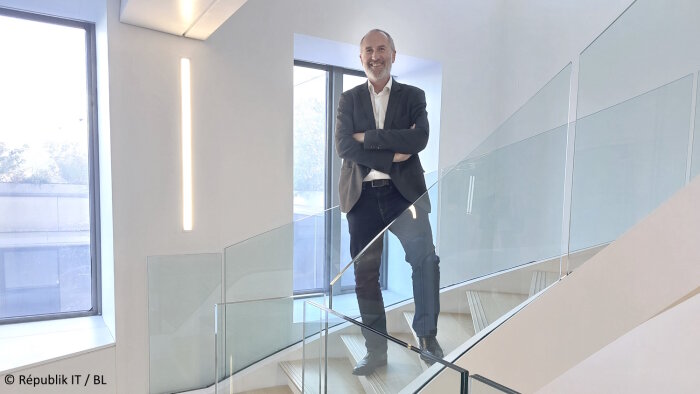 Philippe Agazzi est DSI de CMS Francis Lefebvre. - © Républik IT / BL