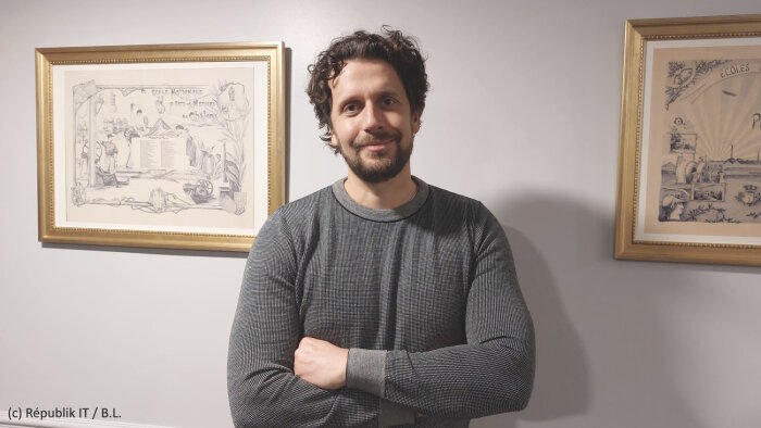 Henri Rufin est responsable data et analytics chez Radiall - © Républik IT / B.L.