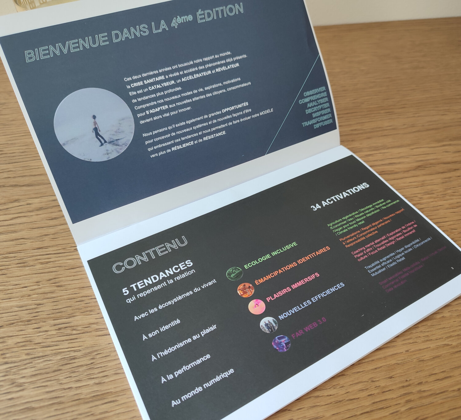 Le document expose des tendances et les illustre avec des cas concrets. - © Républik Retail