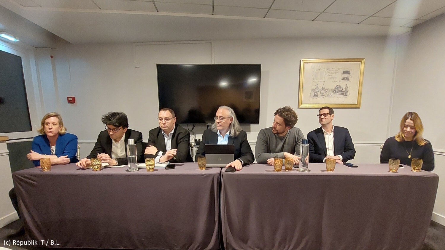 La réunion du CPI-B2B (Club de la Presse Informatique B2B) du 15 février 2023. - © Républik IT / B.L.