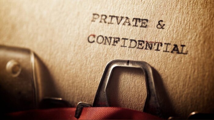 Accord de confidentialité - © D.R.