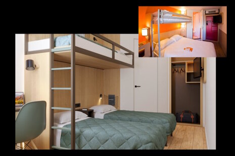 Première Classe : une chambre pour trois. - ©&amp;#160;Louvre Hotels