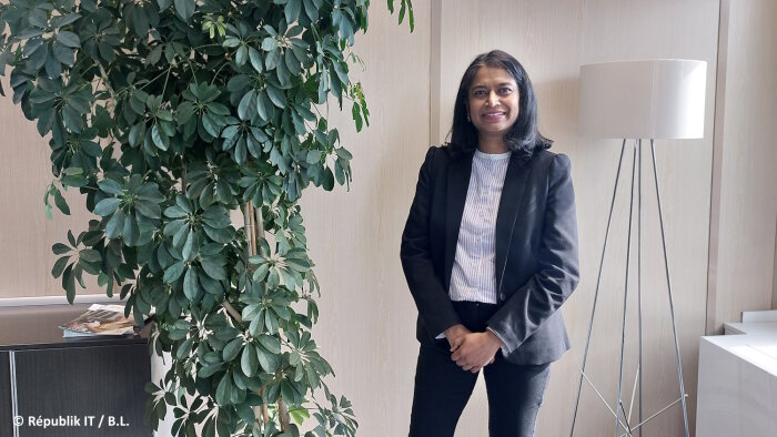 Alice Sivagnanam est RSSI de Domitys (groupe AG2R La Mondiale). - © Républik IT / B.L.