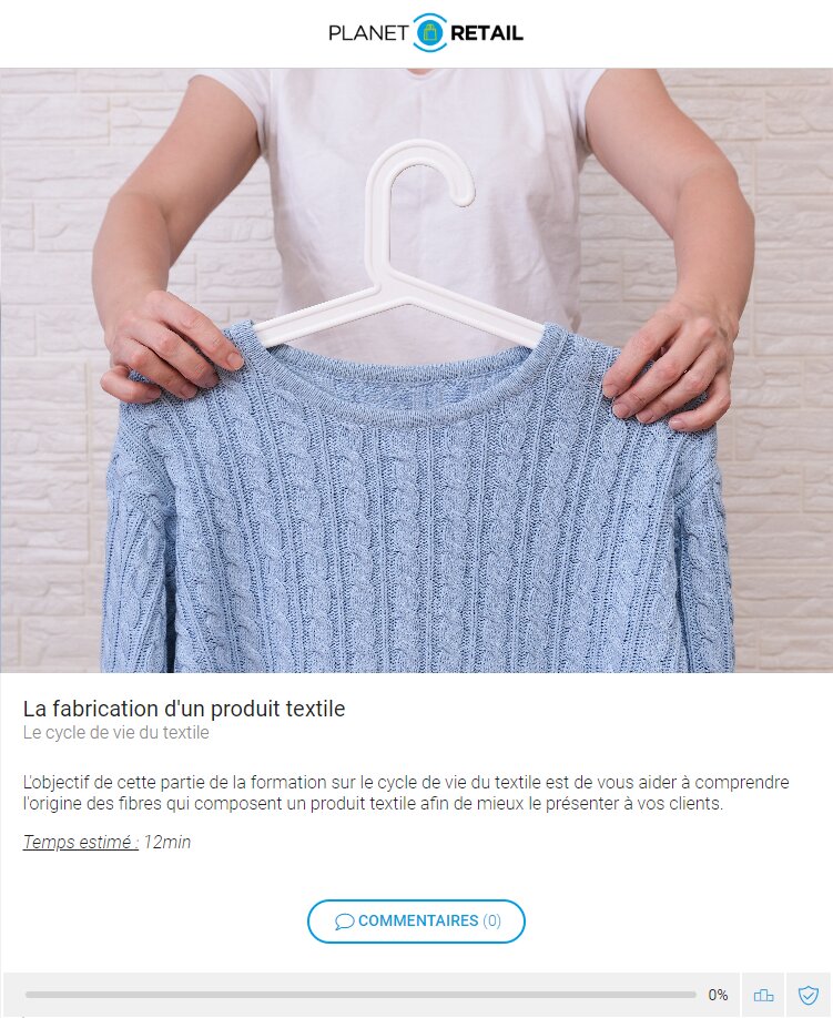 La formation porte sur les fibres, les labels, les règles d’origine, l’entretien, les consignes de tri et la seconde main. - © D.R.