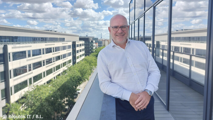 Patrice Valadeau est DSI d’Enedis. - © Républik IT / B.L.