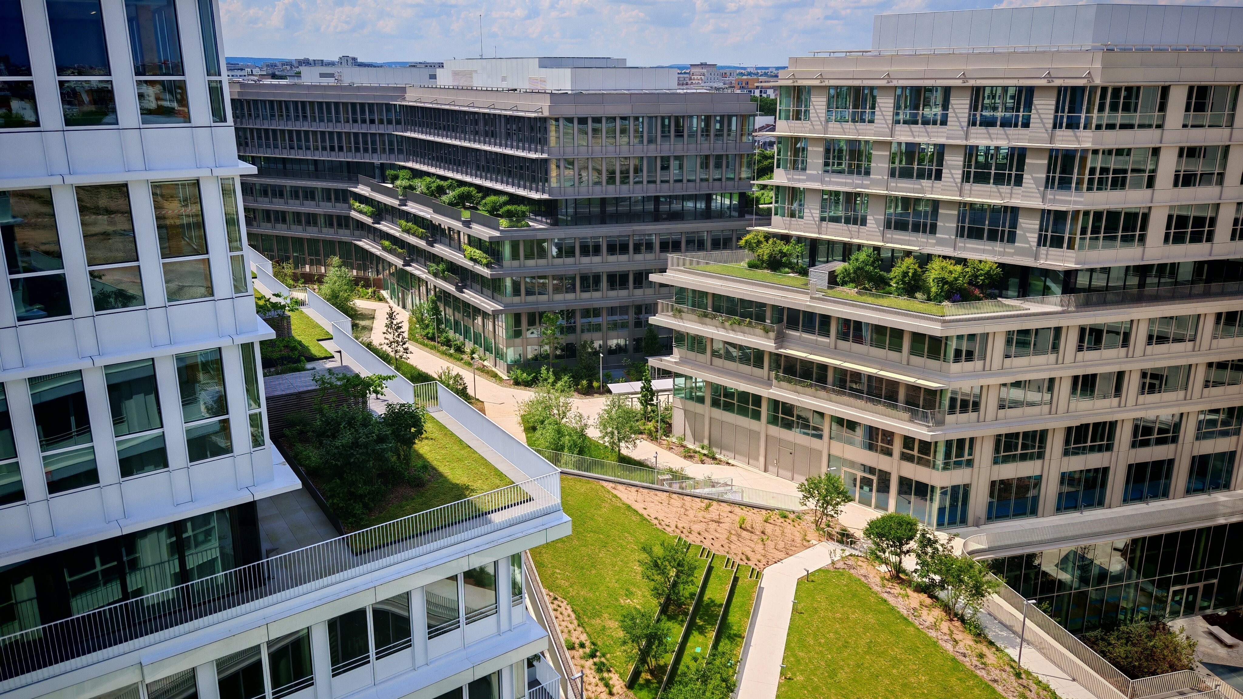 D’une surface de 95 000 m2, le Campus Engie doit accueillir 9 000 salariés. - © D.R.