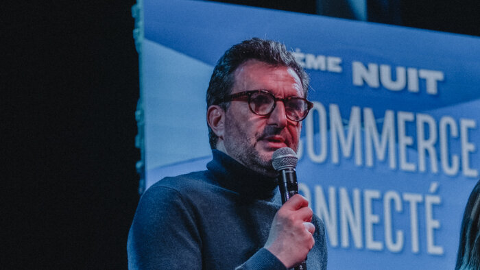 Philippe Berlan lors de la 10e Nuit du Commerce Connecté en novembre 2023. - © D.R.