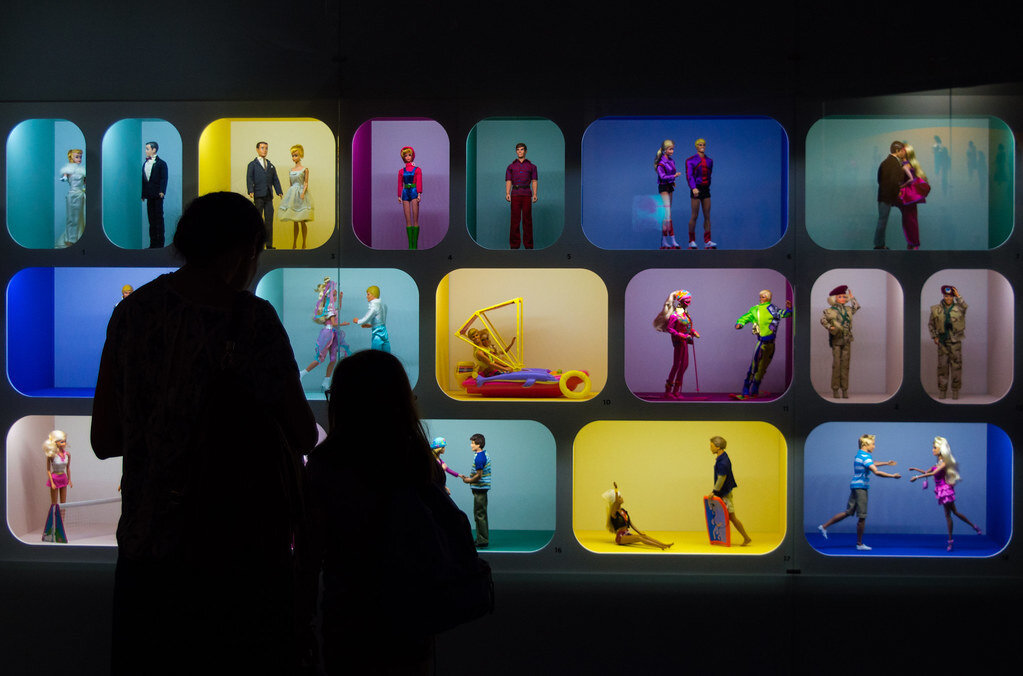 Exposition Barbie au Musée des Arts décoratifs. - © D.R.