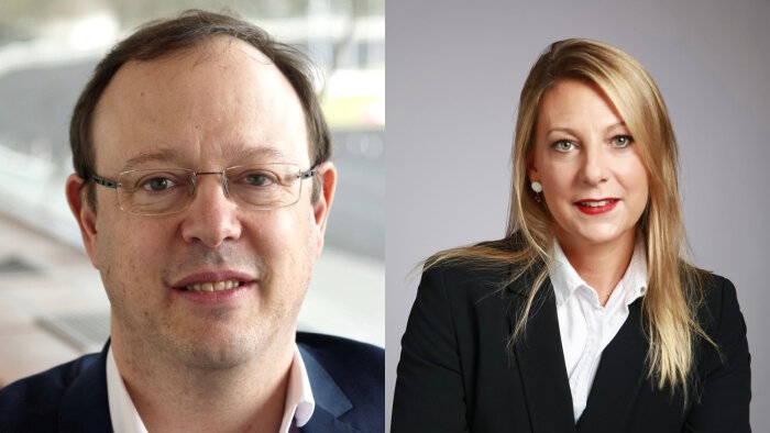Anne-Cécile Colas, Group DPO de Sodexo, et Alain Rogulski, Group CISO. - © D.R.