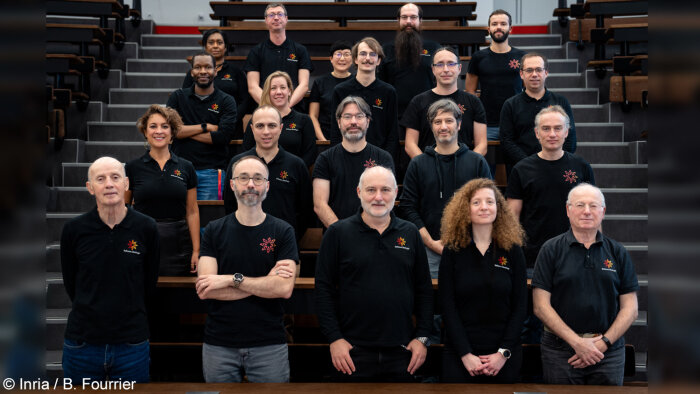 L’équipe de Software Heritage. - © Inria / B. Fourrier