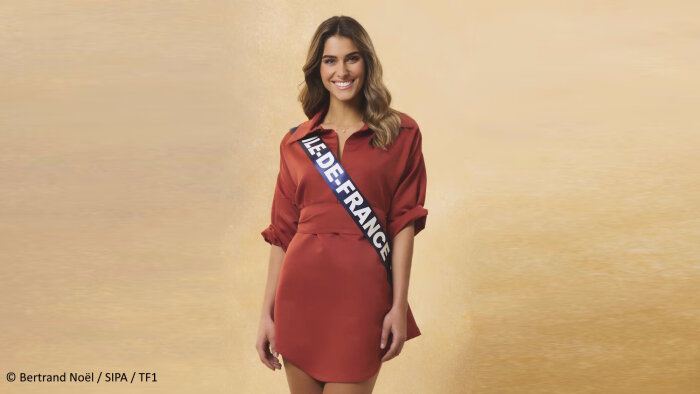 Elena Faliez est consultante IT/Cybersécurité chez Vona Consulting et Miss Ile-de-France 2023. - © Bertrand Noël / SIPA / TF1