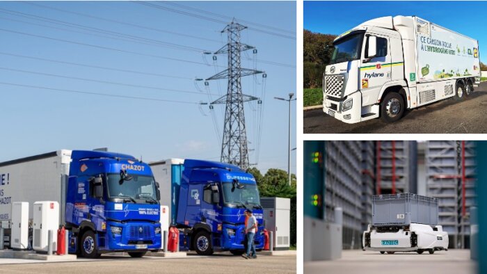 En bref : Lidl & Jacky Perrenot, Renault Trucks, électrifie ses flux, Hartmann France choisit Exotec