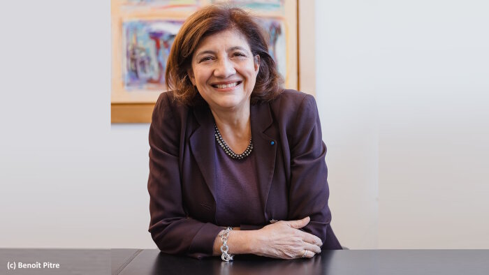 Christiane Féral-Schuhl est une avocate spécialisée dans le numérique, auteure de Cyberdroit. - © Benoit Pitre