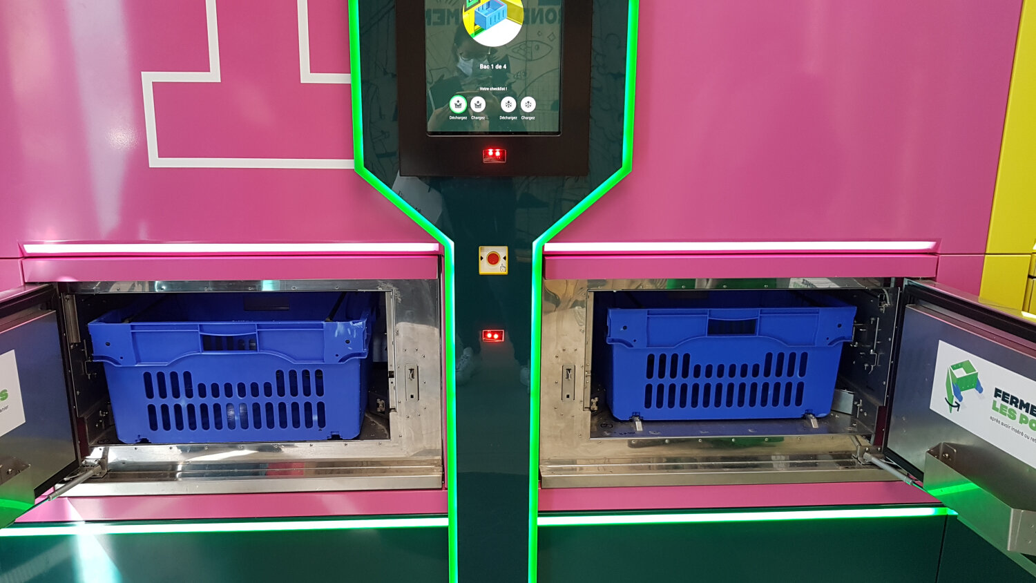 Pour les livreurs, les portes s’ouvrent pour faciliter le chargement. - © CC / Républik Retail