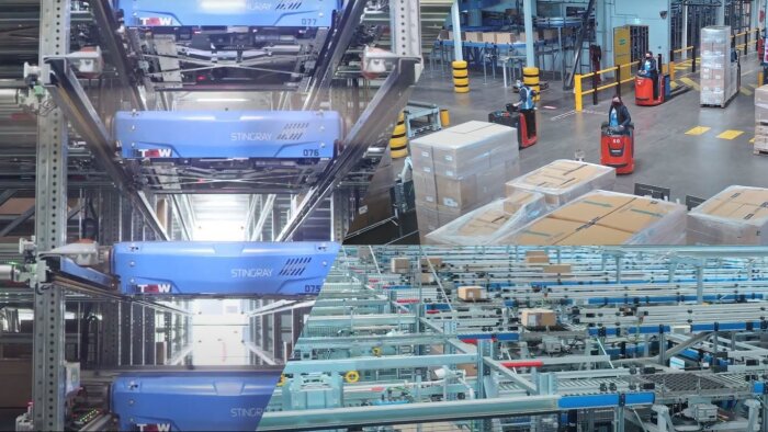 Décathlon déploie notamment dans ses entrepôts TGW, Dematic et Exotec. - © D.R.