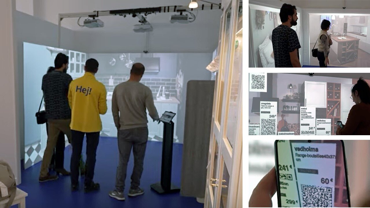 La réalité virtuelle permet d’aider les clients à se projeter dans un projet. - © Ikea