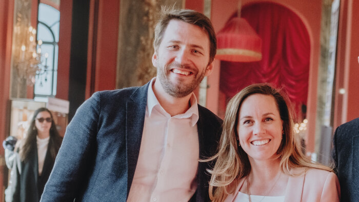 Jeremy Labbe, directeur achats France et Anne Milot, Freelancer Gateway by Capgemini. - © MANUEL ABELLA