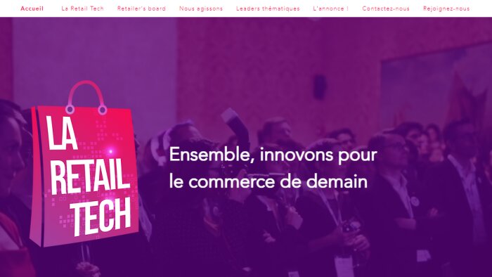 Informer, inspirer, échanger, animer, voici la mission que se donne de La Retail Tech. - © La Retail Tech