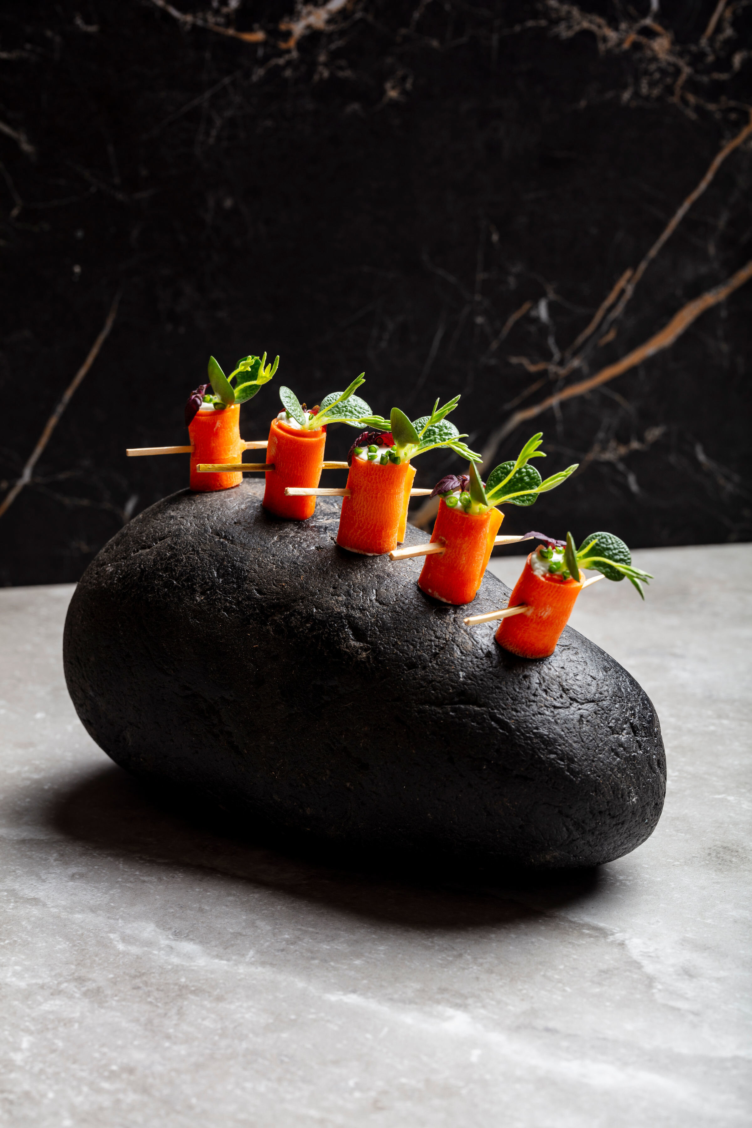 Le thème de la mer a inspiré les chefs dans leurs créations - © Traiteurs de France