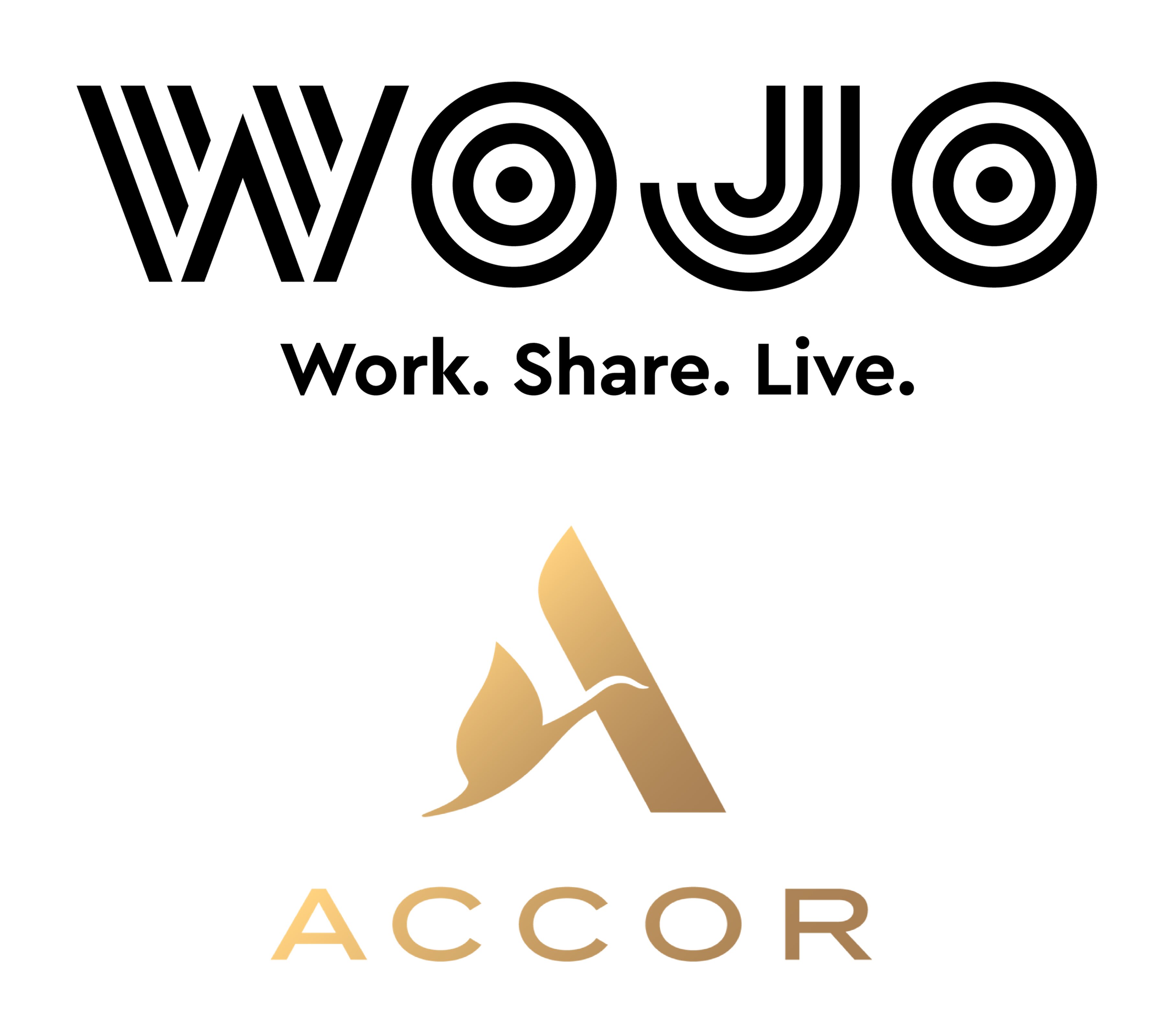 Logos de Wojo &amp; Accor - © Wojo/Accor