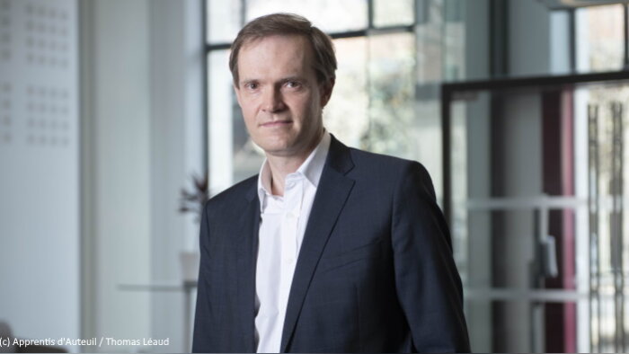 Axel Jacquet, DSI des Apprentis d’Auteuil, veut aider ses fournisseurs à grandir en maturité lorsque - © Apprentis d’Auteuil / Thomas Léaud