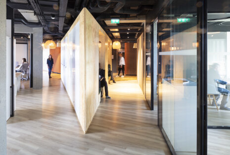 Les nouveaux bureaux de Davidson Consulting conçu par Colliers France - ©&amp;#160;Colliers France