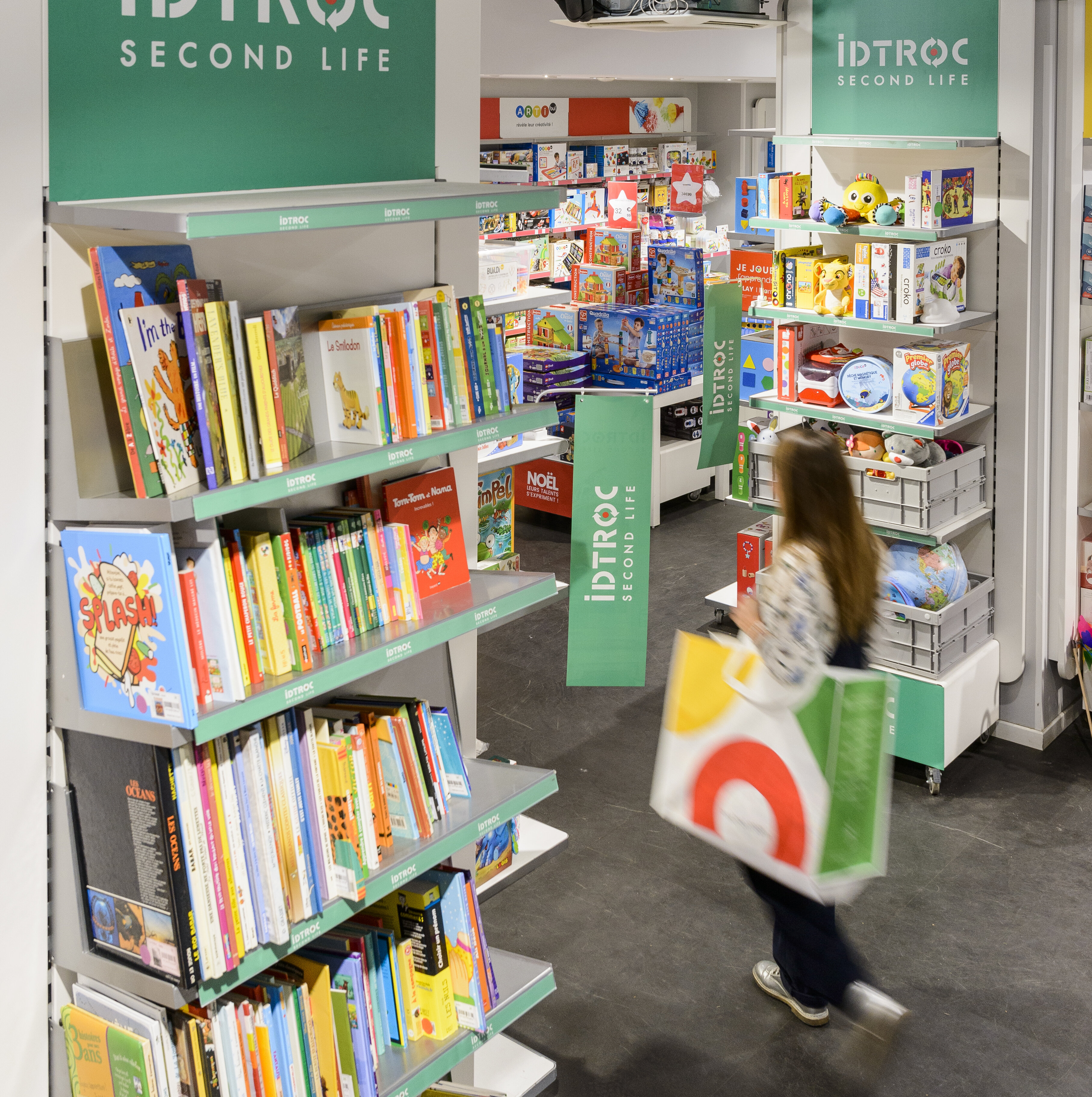 Le concept IDTroc a été installé dans tous les 26 magasins Oxybul. - © Oxybul