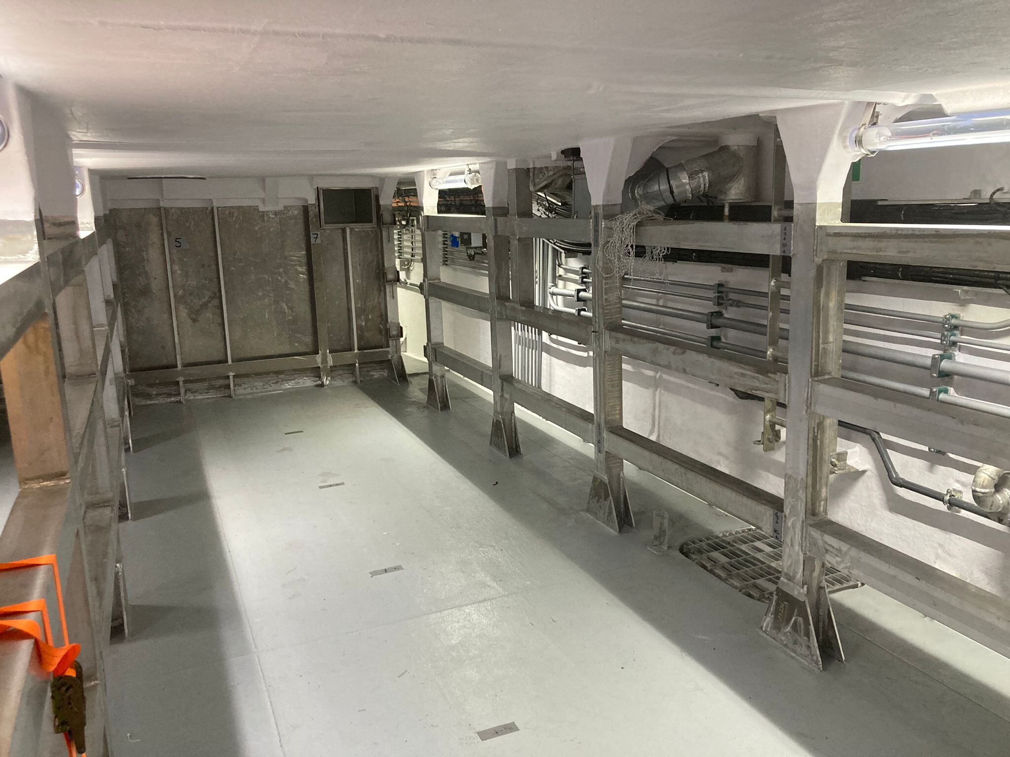 L’une des quatre cales du Grain de Sail II - © D.R.