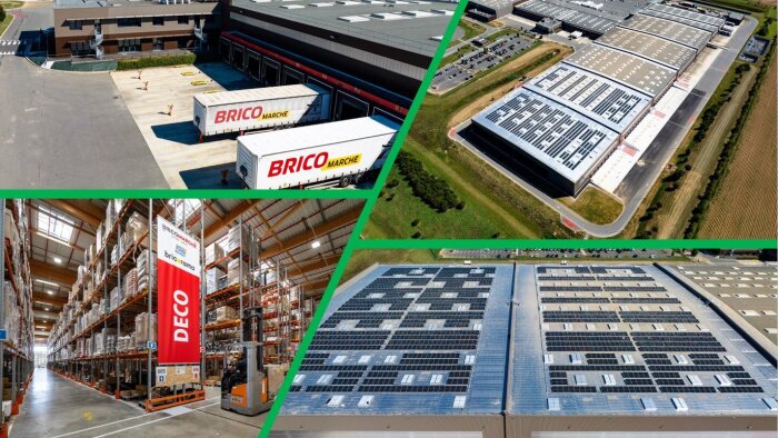 La plateforme nationale des Mousquetaires ITM Equipement de la maison à La Garancière en Beauce. - © D.R.