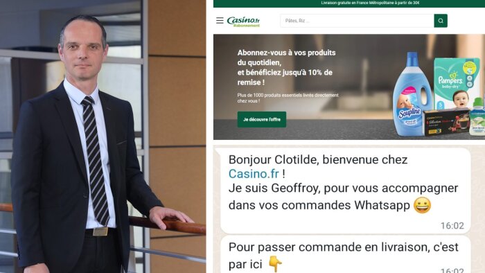 Cédric Osternaud pilote l’e-commerce pour les enseignes Casino et multiplie les canaux de vente. - © D.R.