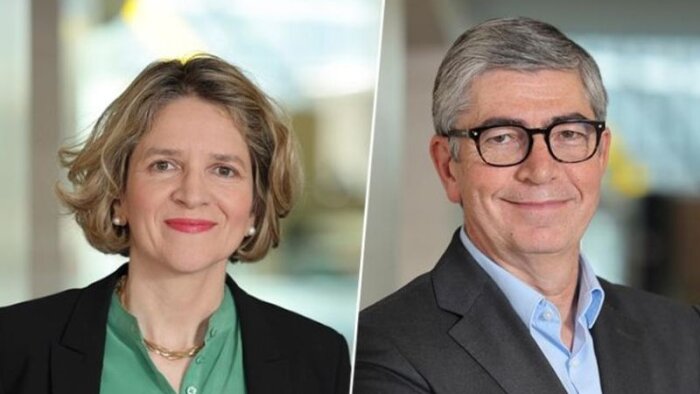 Arval : Cécile Pinet-Quénard (DRH groupe) et Philippe Noyer (DRH France) - © D.R.