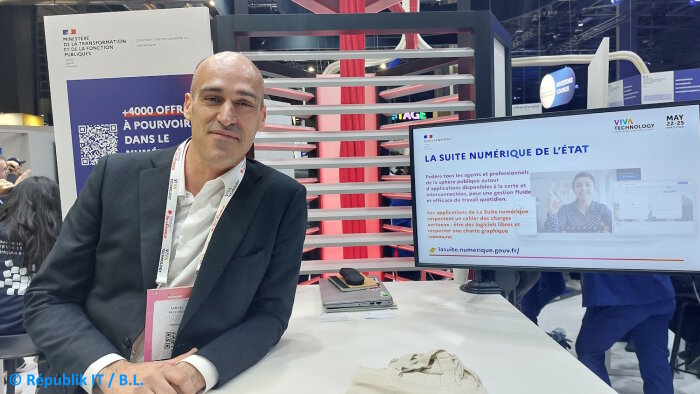 Samuel Paccoud est responsable du pôle Suite Numérique à la DINUM. - © Républik IT / B.L.