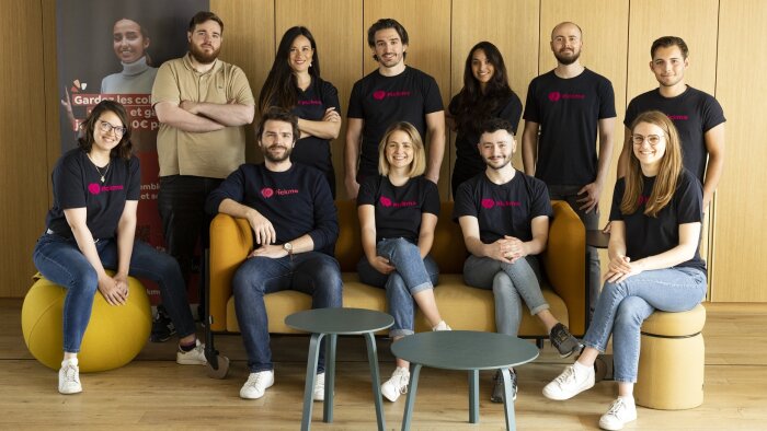 L’équipe Pickme, avant la recrutement d’une quinzaine de collaborateurs de plus programmé pour 2023 - ©&nbsp;D.R.